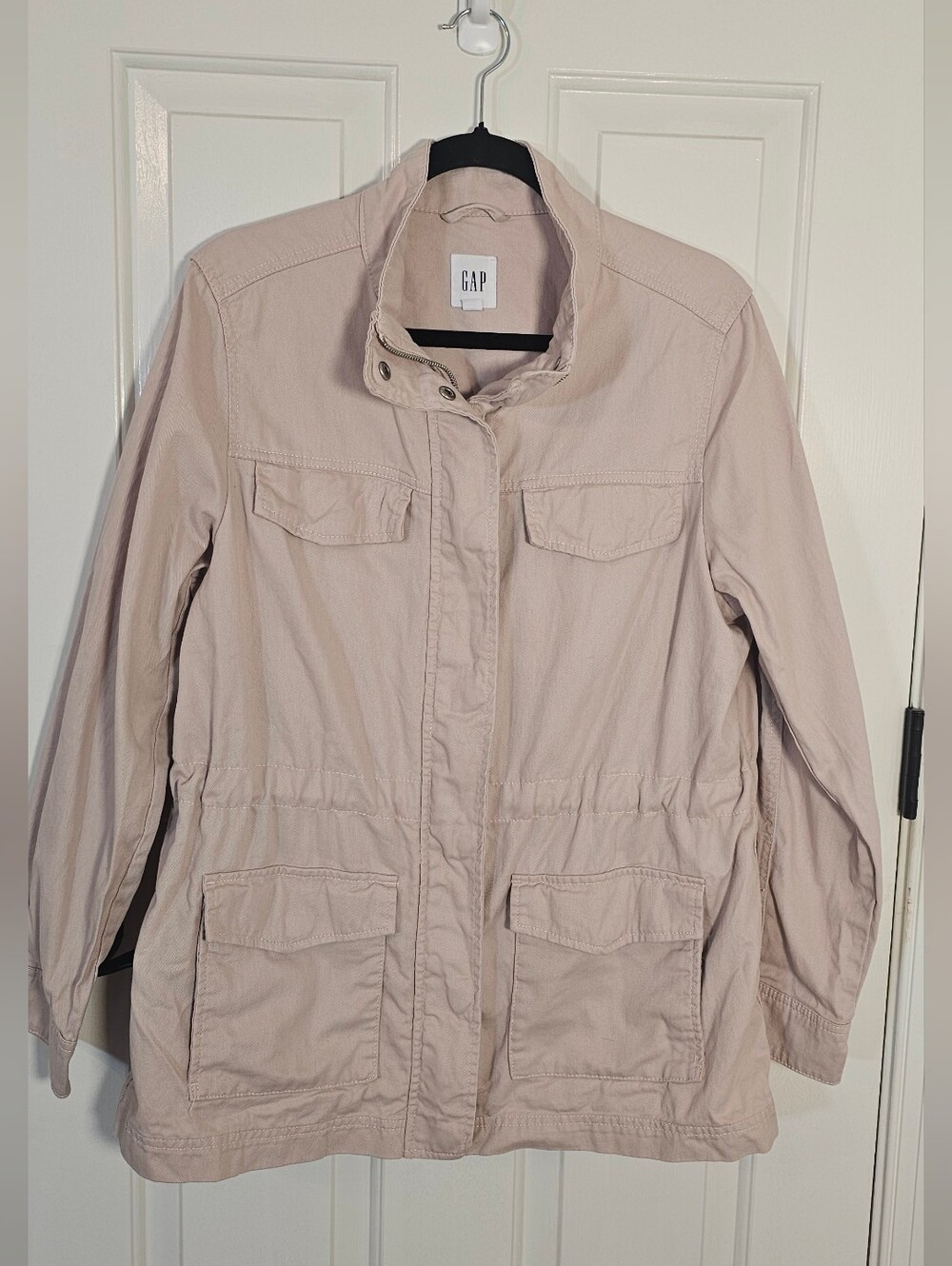 EUC Gap Soft Blush Pink Utility Field Jacket – Size L